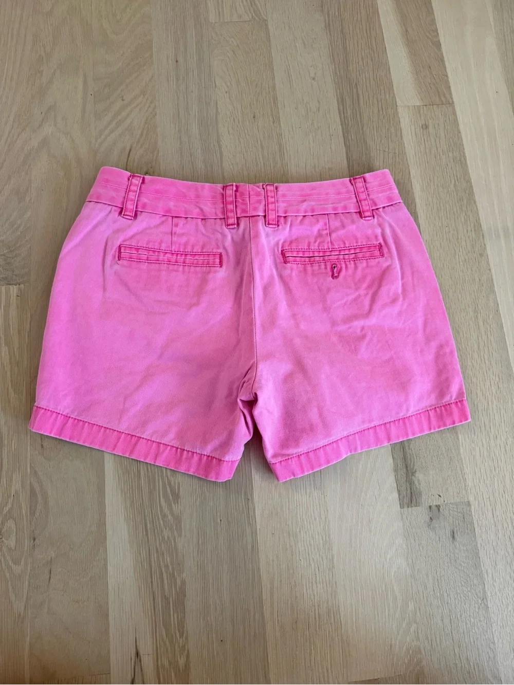 J. Crew Bright Pink Cotton Chino Shorts